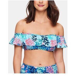Vera Bradley Off-the-Shoulder Bikini Top M